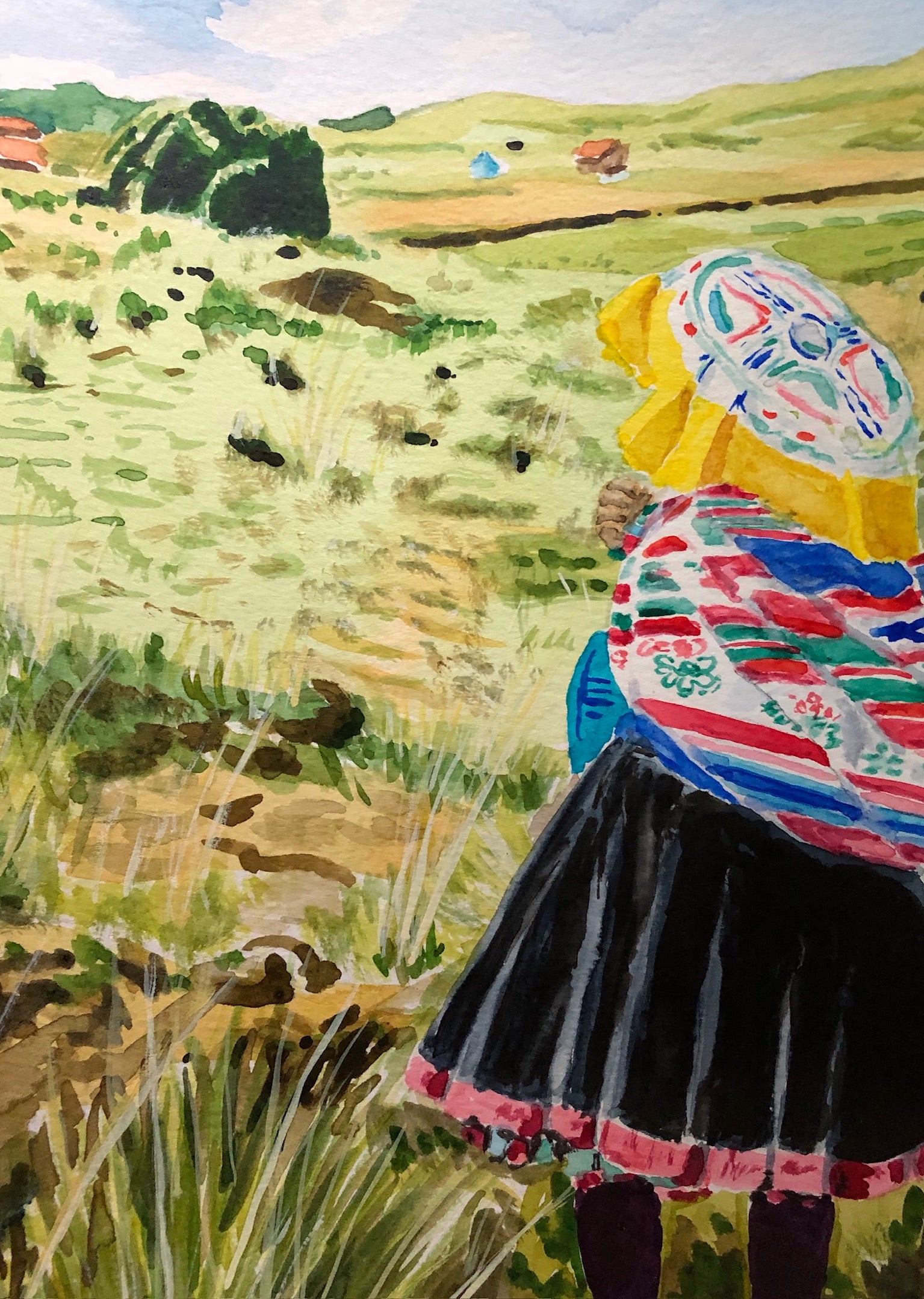 Walking in Puno