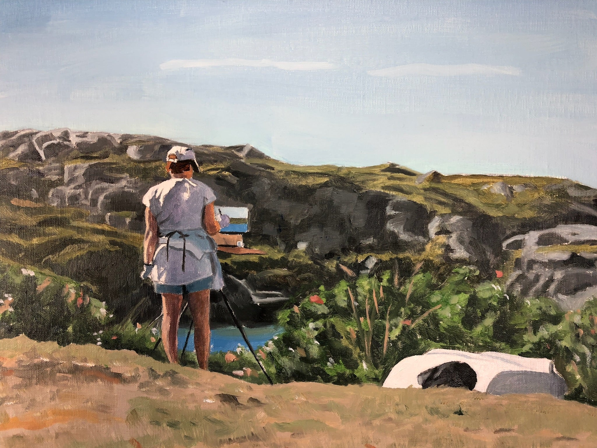 Painter on Monhegan
