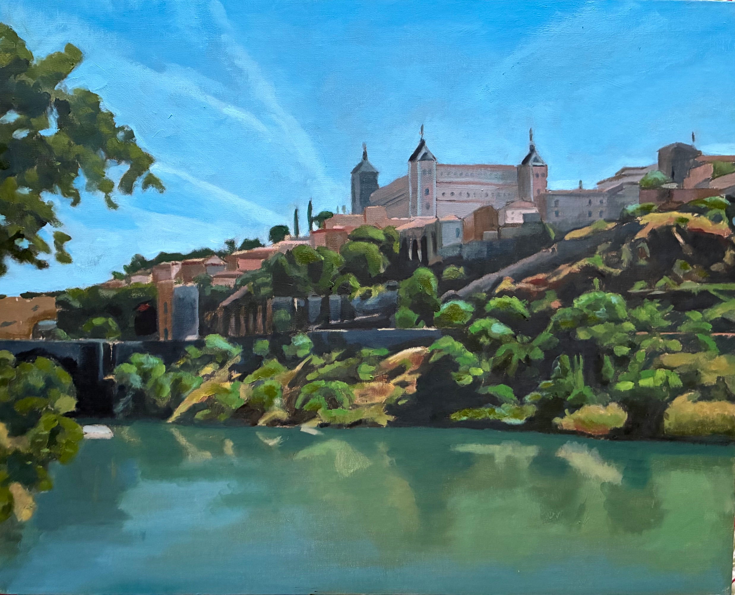 The Alcazar at Toledo, Spain