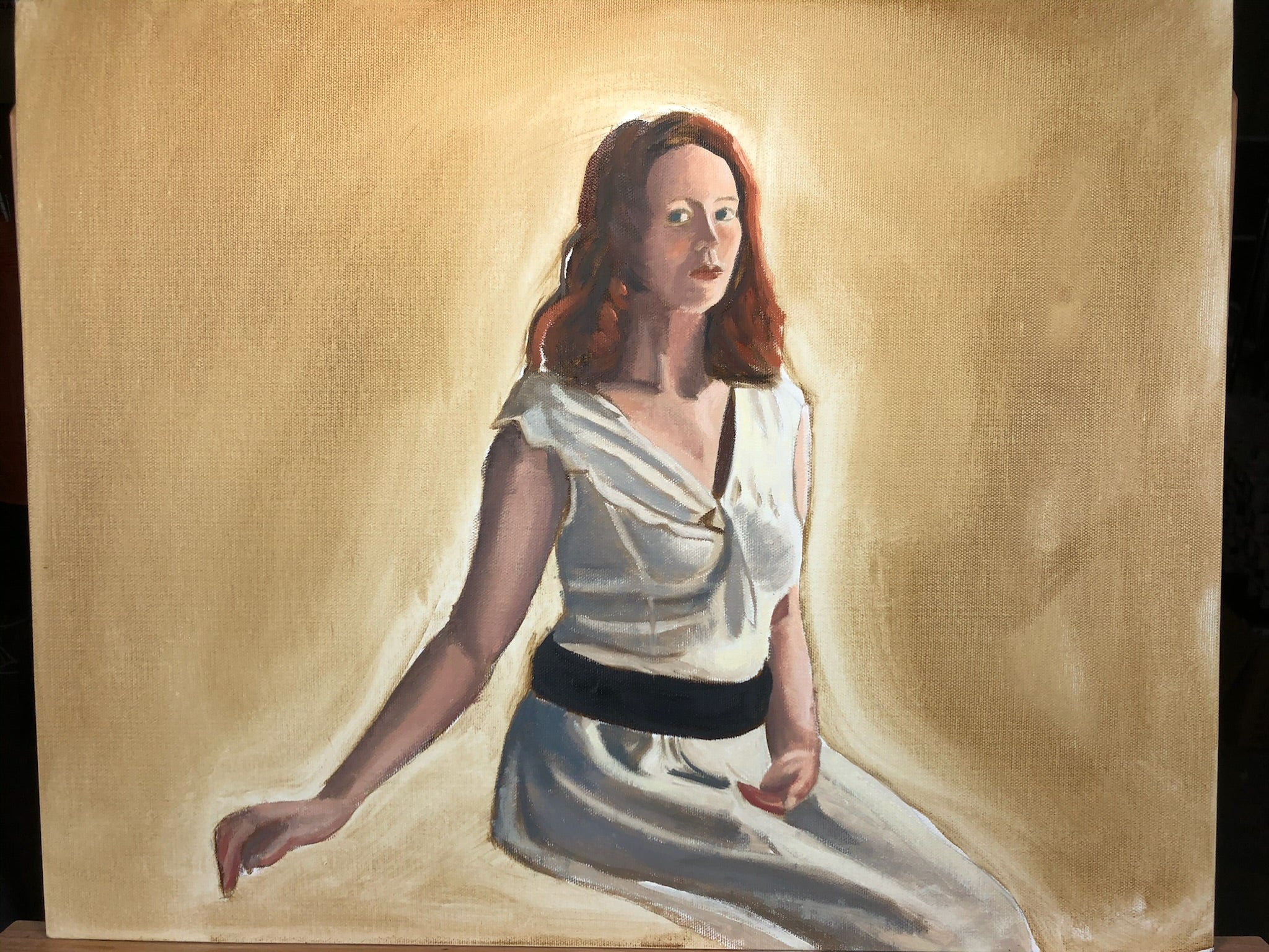 Willow in White study