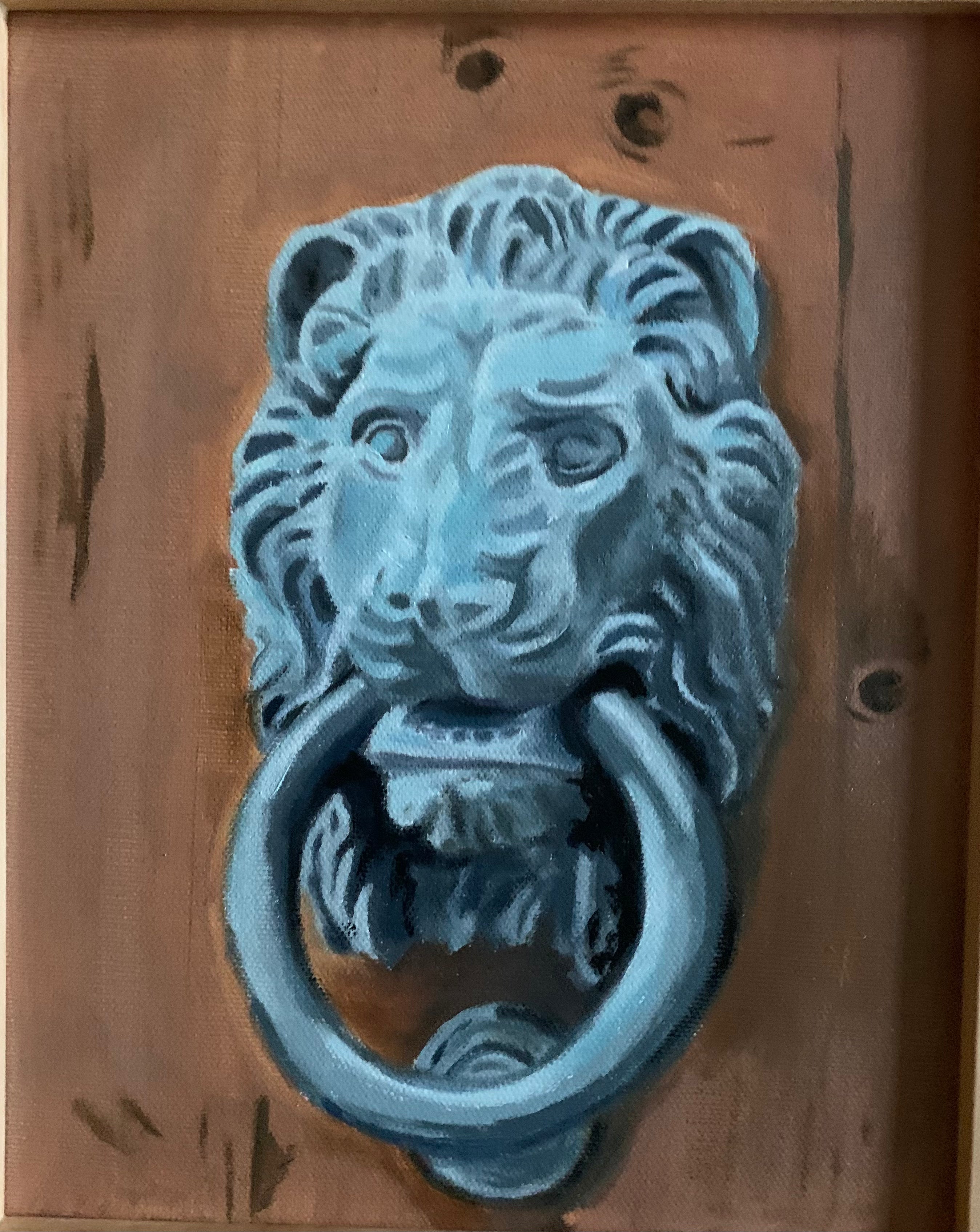 Lions Head Doorknocker