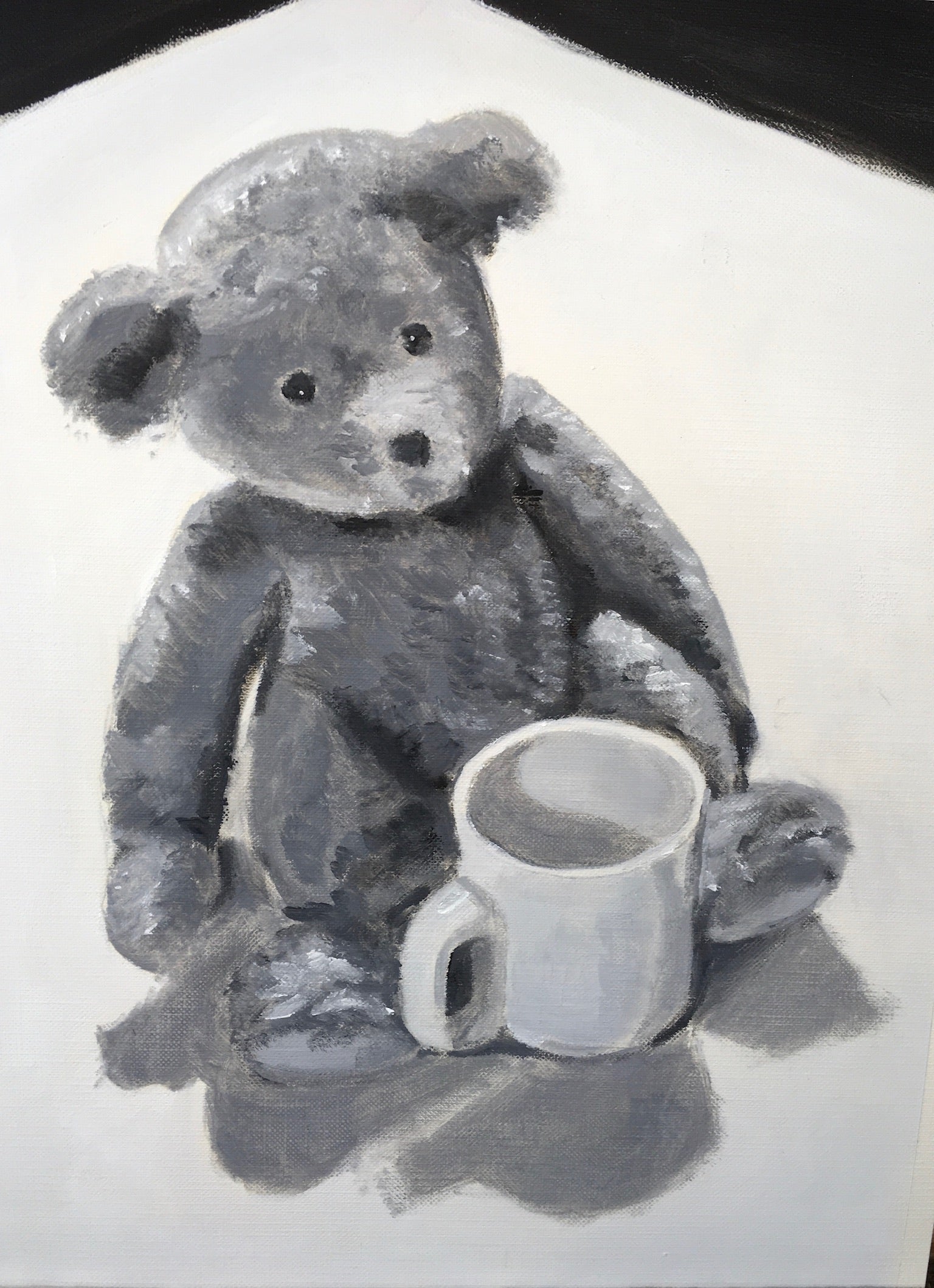 Teddy Bear and Teacup