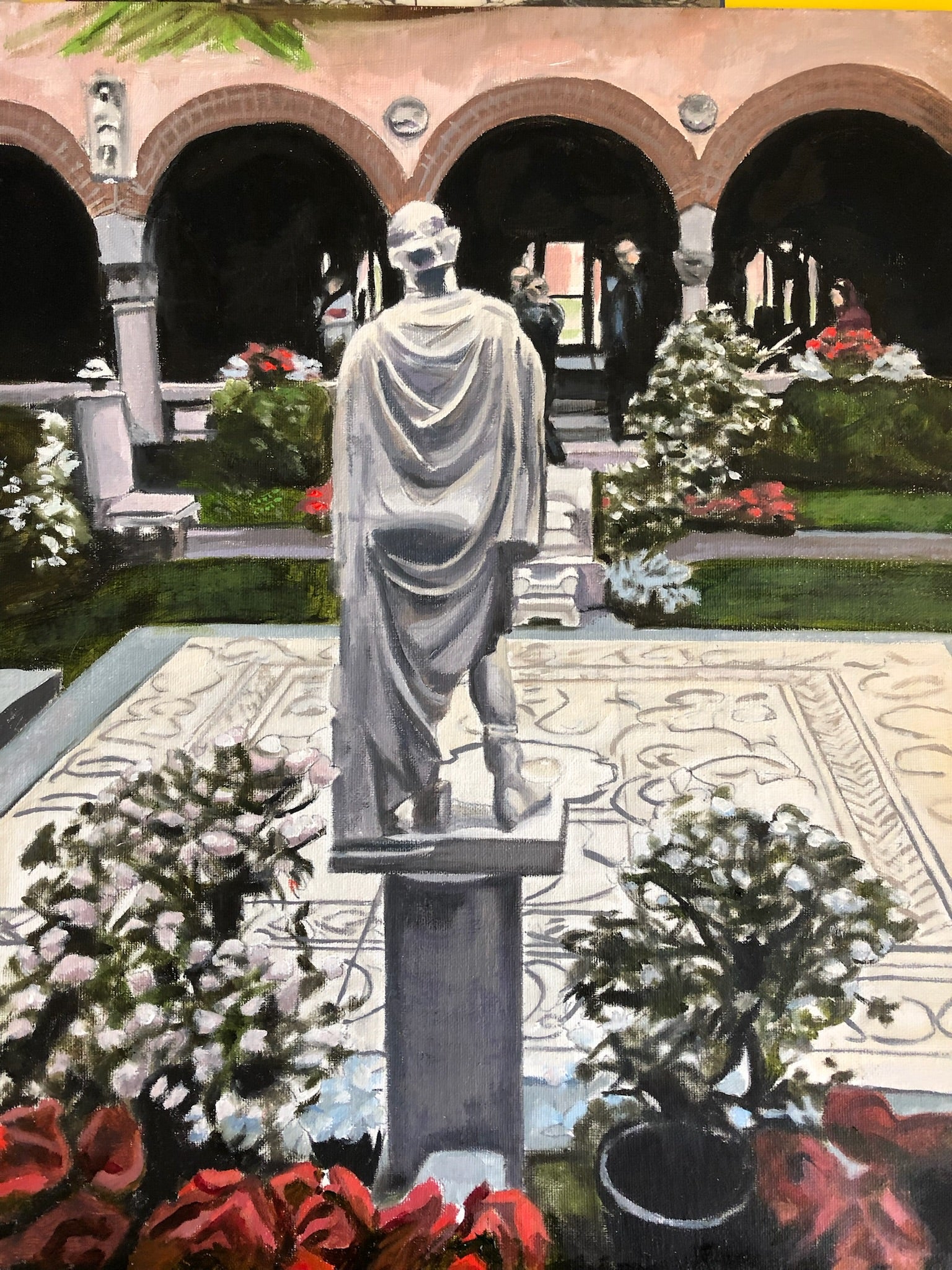 Statue at Gardner Museum
