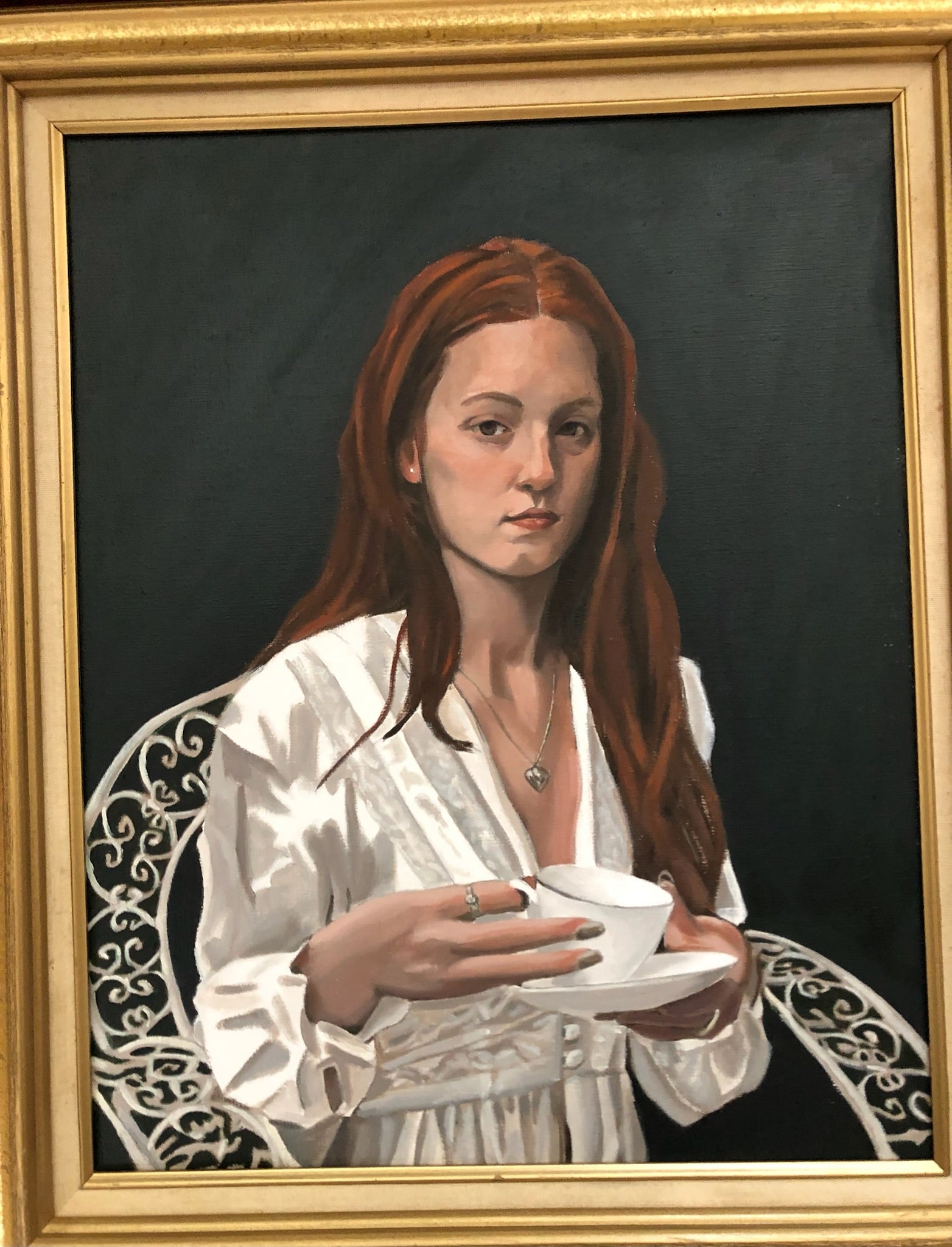 Girl with a Teacup