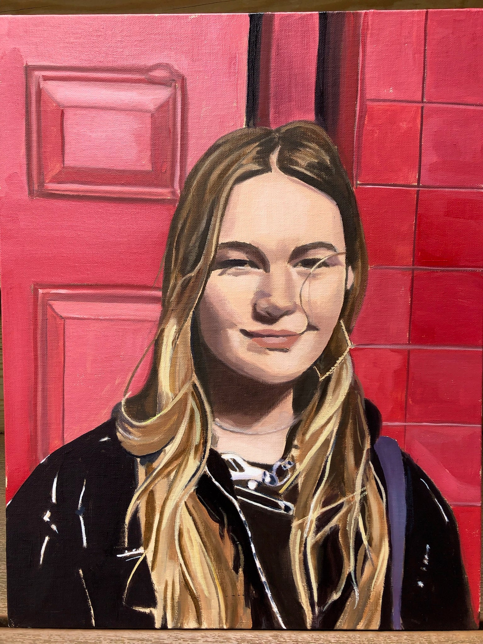 Brooke and the Red Door