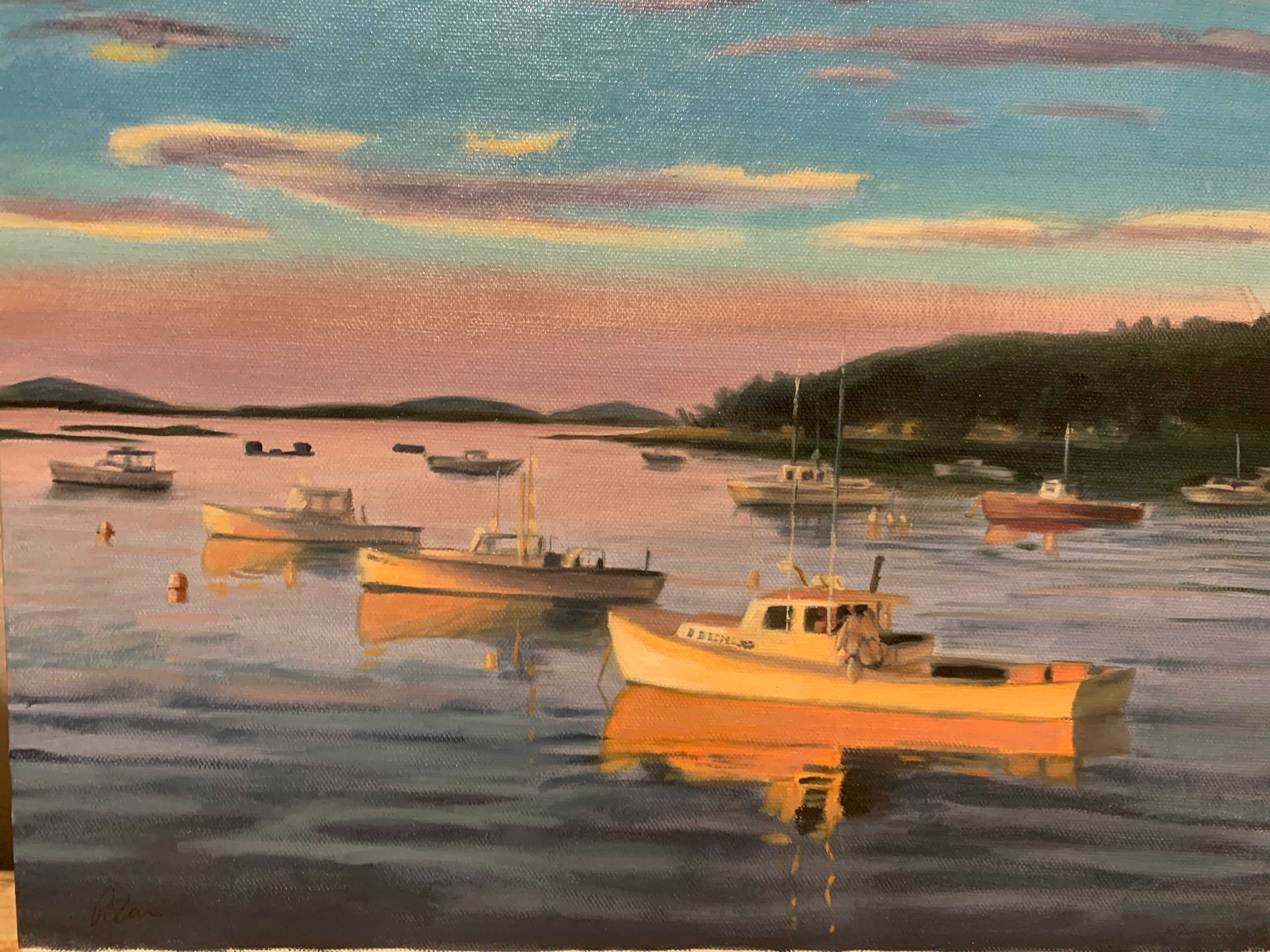 Bar Harbor at Sunset