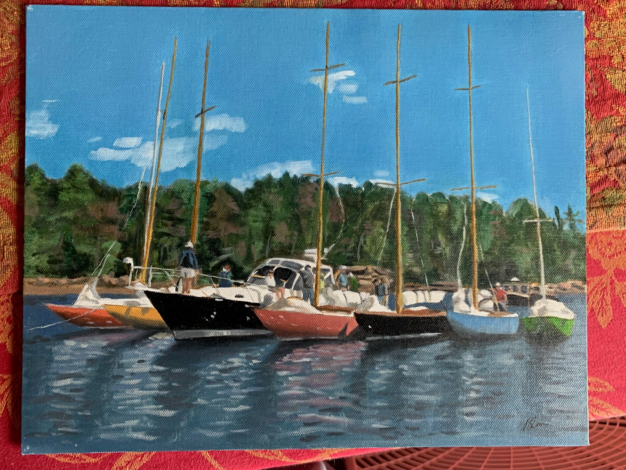 Rafting Up, Somes Harbor