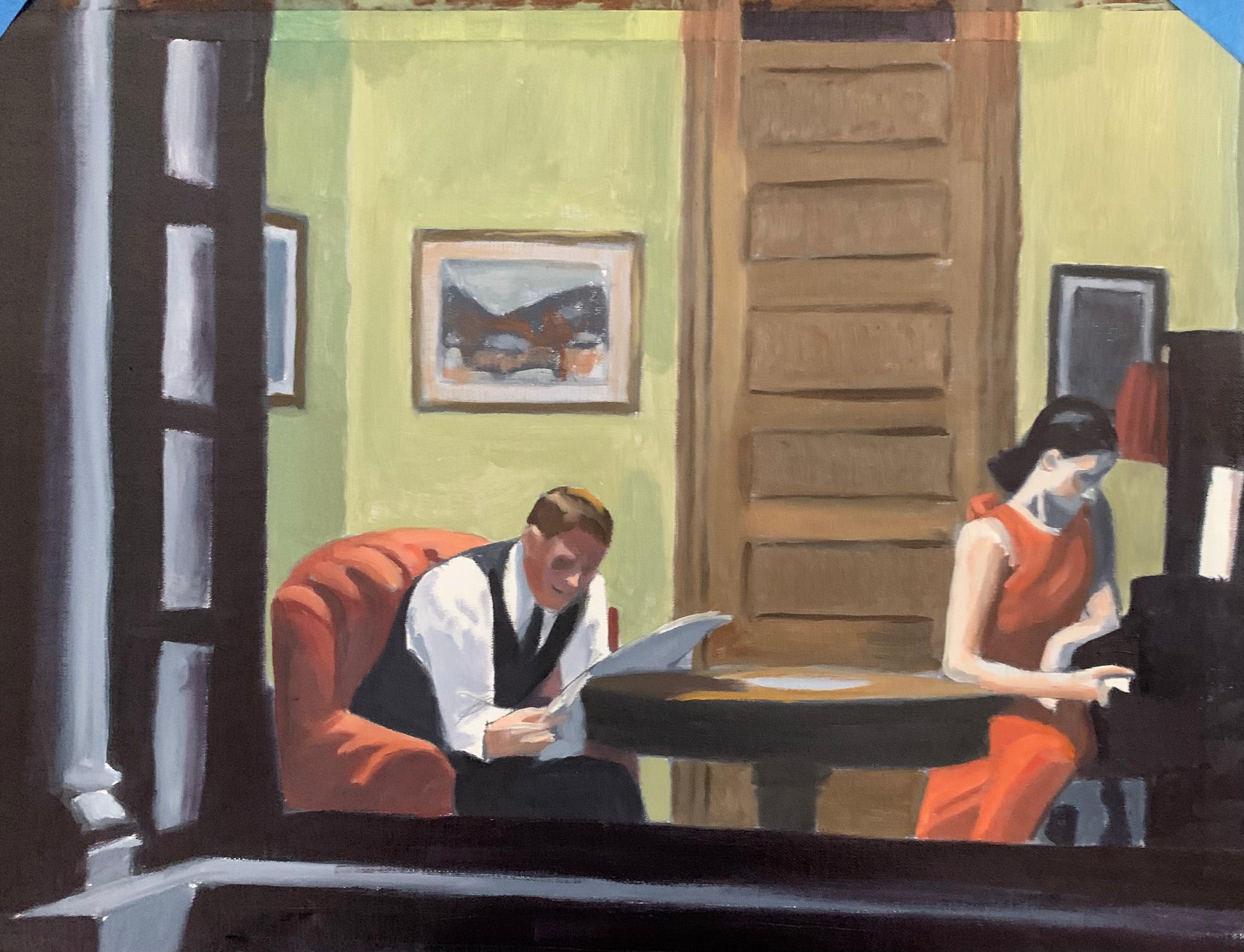 Study of Window in New York