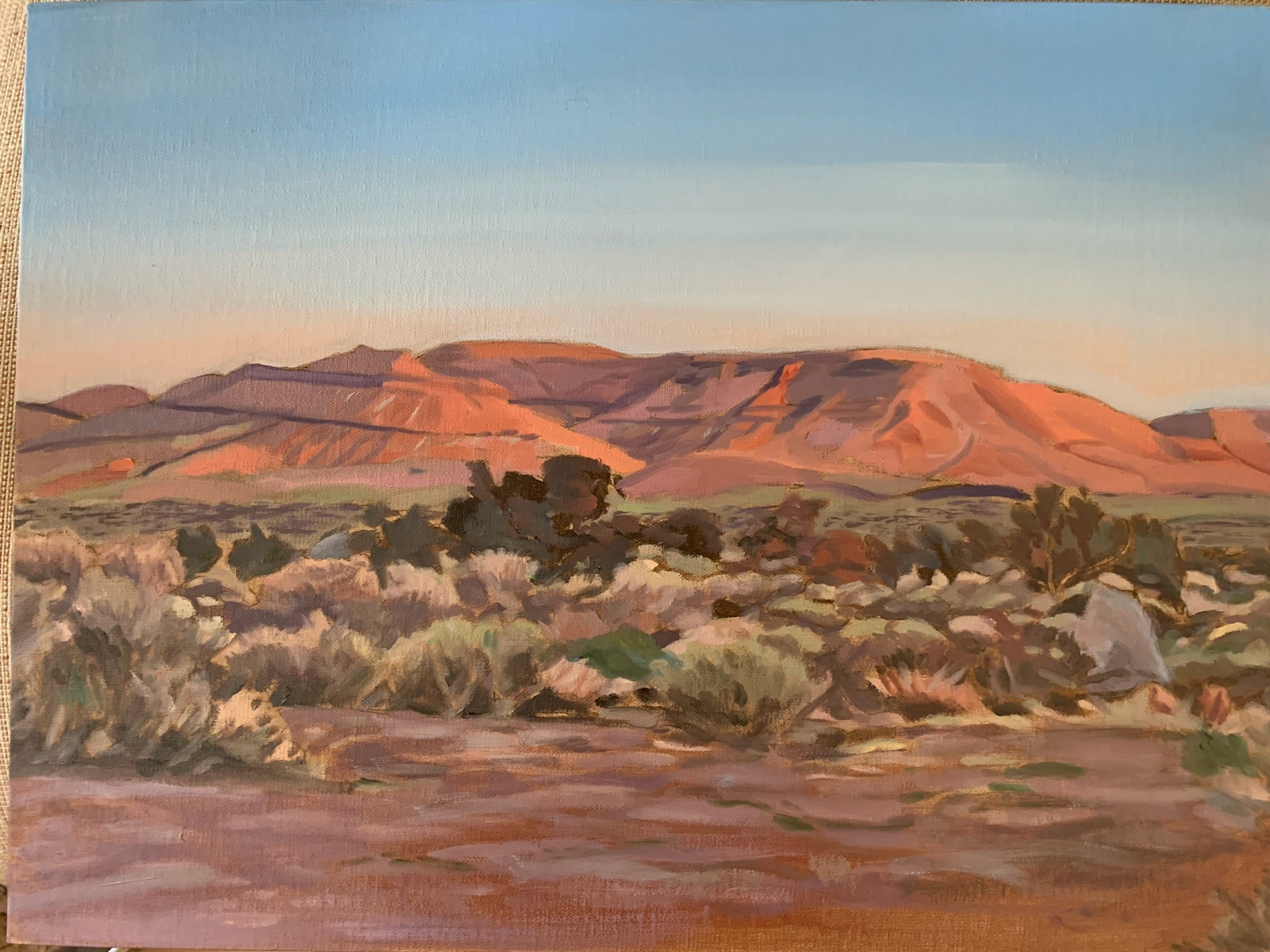 Arizona Desert at Dusk