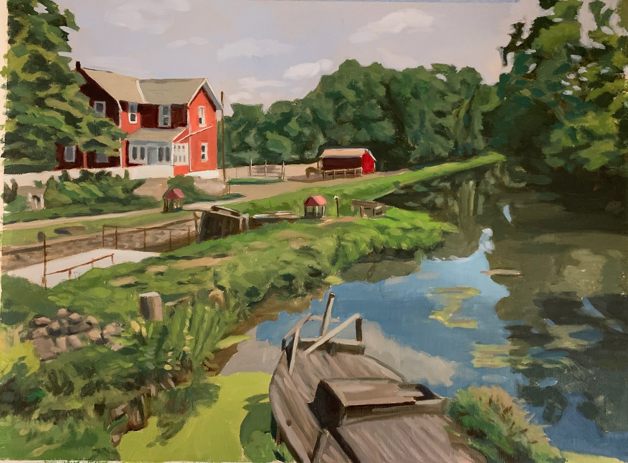 On the Lehigh Canal