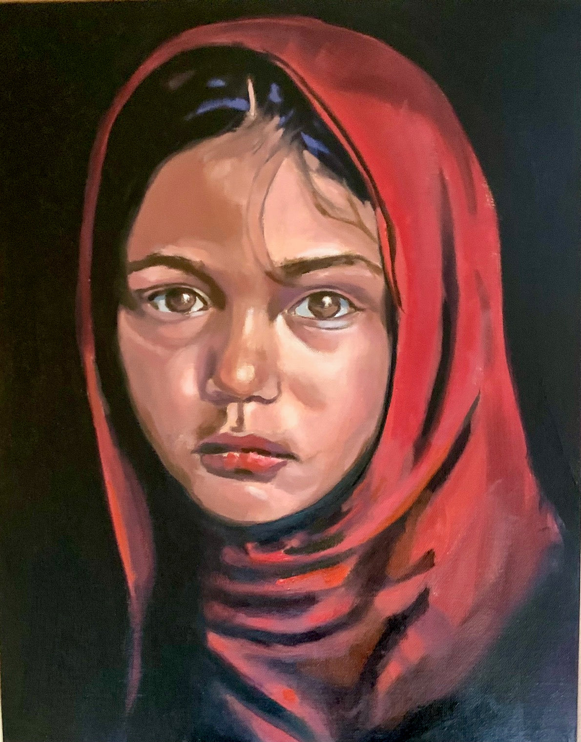 Red Shawl