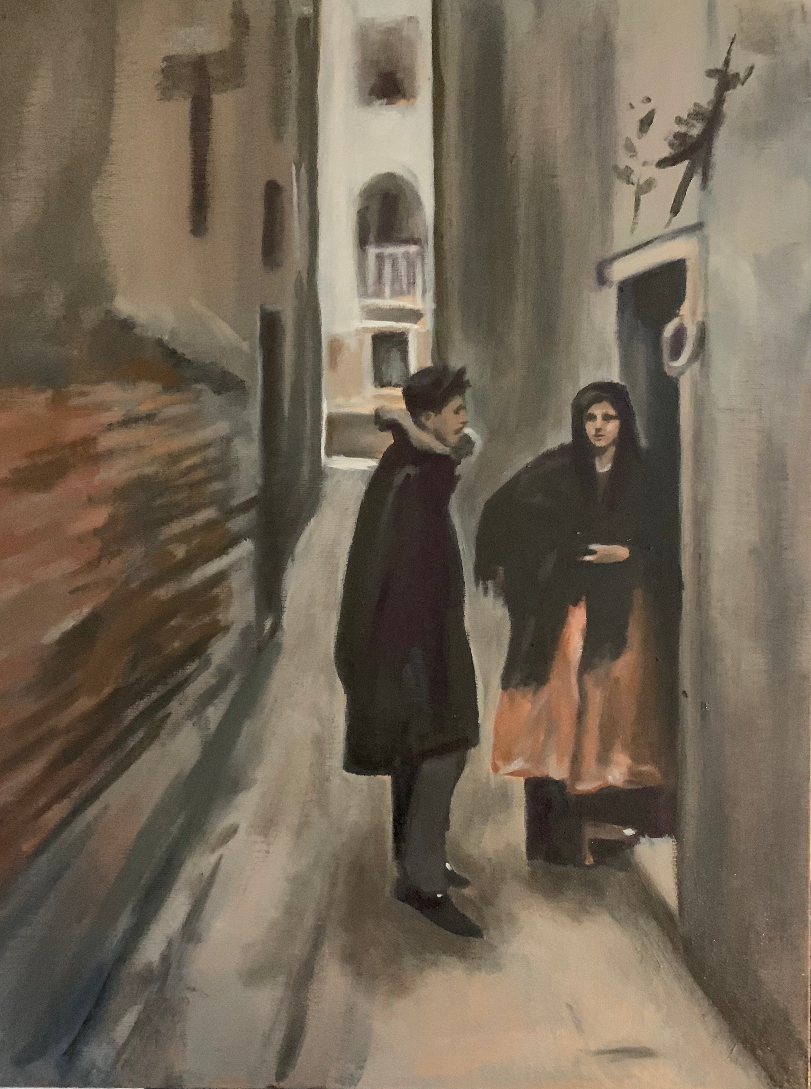 Study of A Street in Venice