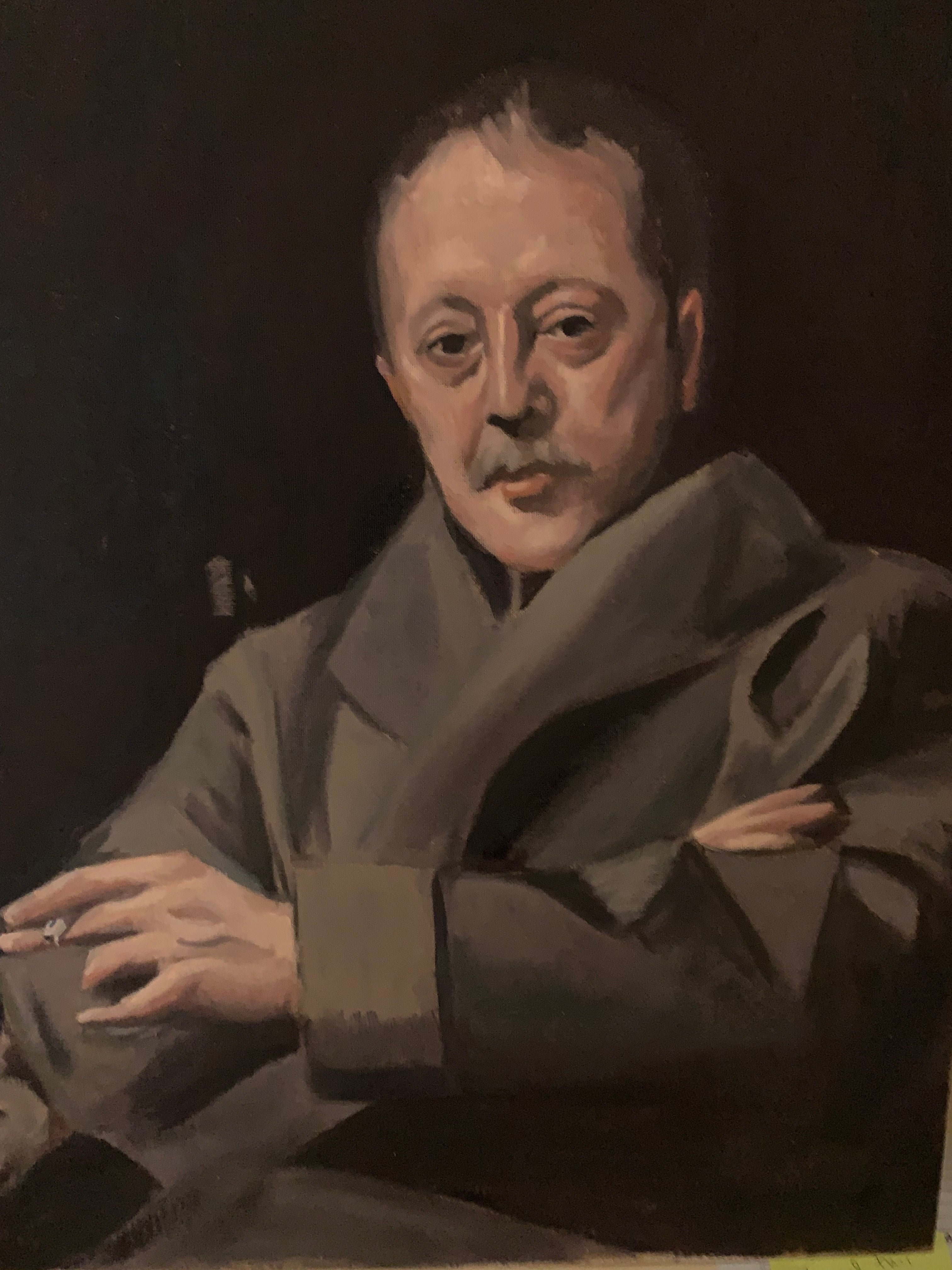 Study of Portrait by Anders Zorn